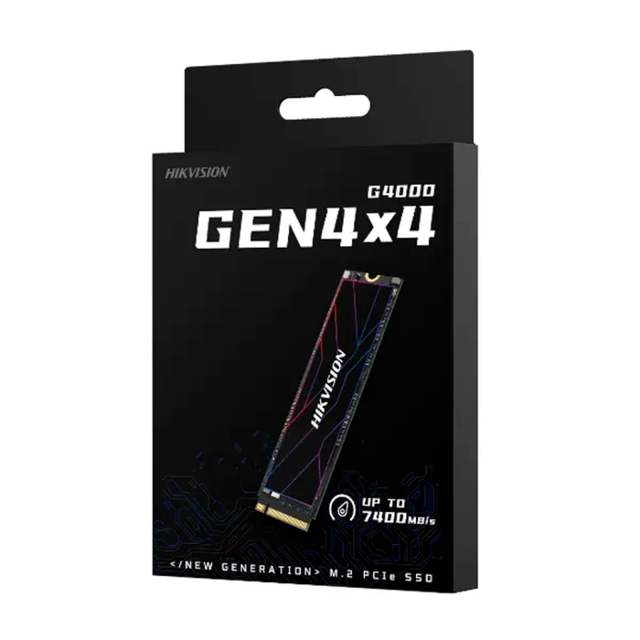 Disco Duro Hikvision G4000 512GB M.2 NVMe, PCIe 4.0 x4