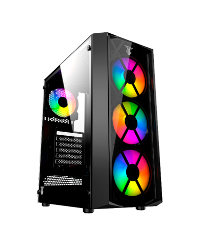 Gabinete Gamer Morpheus JX188-17 ATX ARGB Vidrio Templado