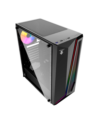 Gabinete Gamer Morpheus T38-B ATX ARGB Vidrio Templado