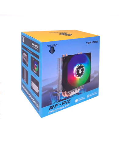 Ventilador CPU Morpheus RF-P2 RGB, 1900 rpm, 3 pines