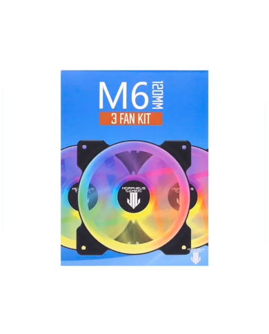 Kit de ventiladores 3x1 Morpheus 120mm, 900 rpm, 4 pines
