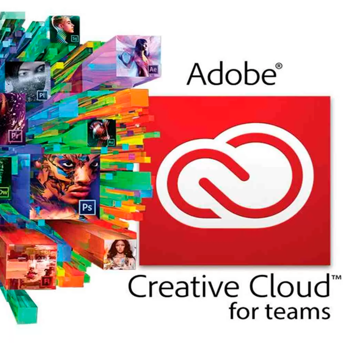 Licencia Adobe Creative Cloud for Teams All Apps, Suscripción Anual
