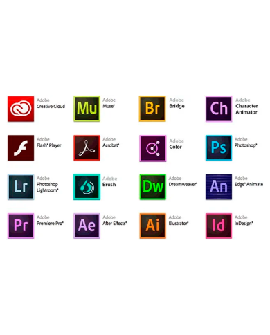 Licencia Adobe Creative Cloud for Teams All Apps, Suscripción Anual
