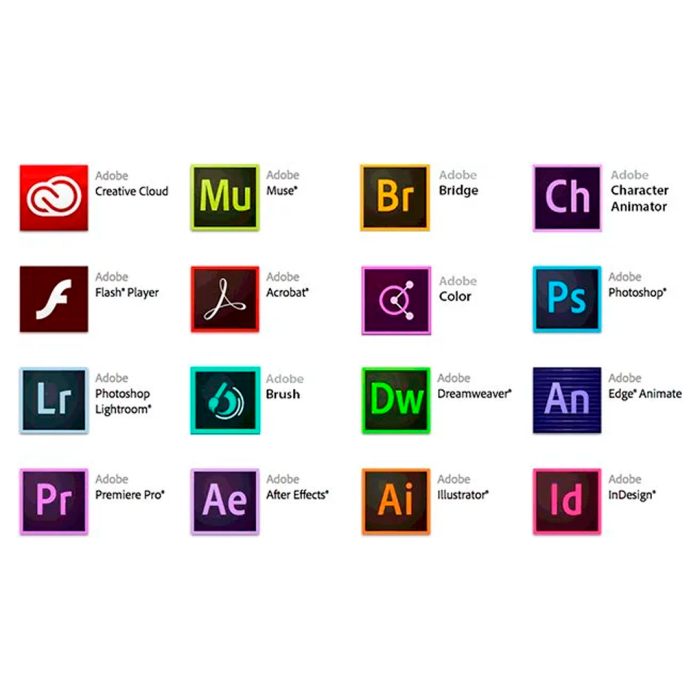 Licencia Adobe Creative Cloud for Teams All Apps, Suscripción Anual