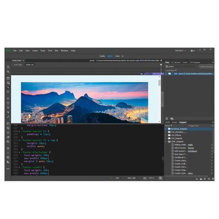 Licencia Adobe Dreamweaver CC for Teams, Suscripción Anual