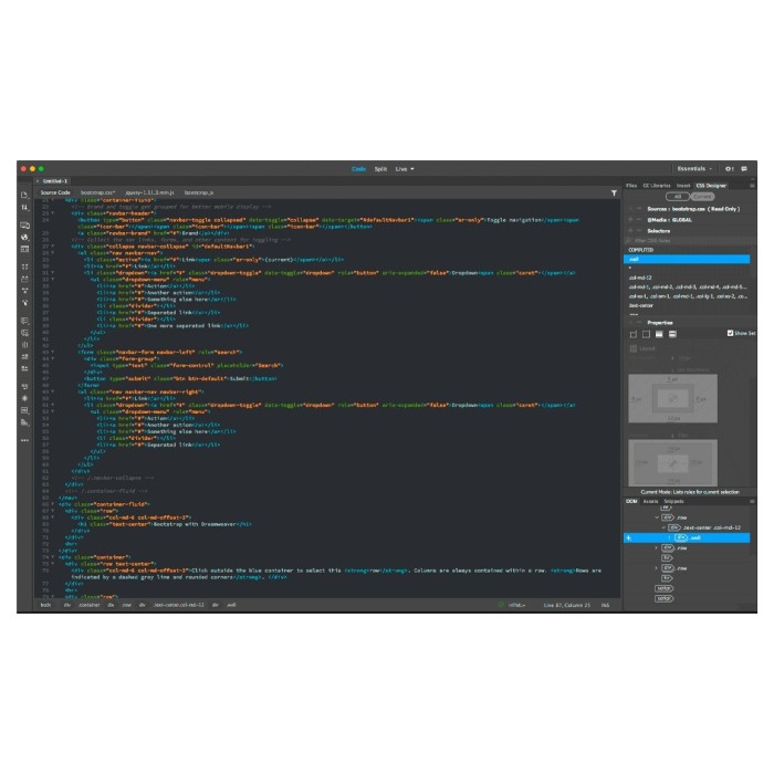 Licencia Adobe Dreamweaver CC for Teams, Suscripción Anual