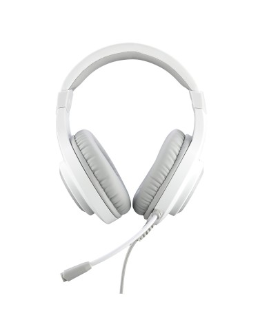 Audífonos gamer Redragon Hylas H260 Blanco RGB, 3.5 mm + USB