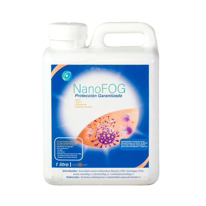 Pistola Sanitizadora Nano Desinfectante Recargable