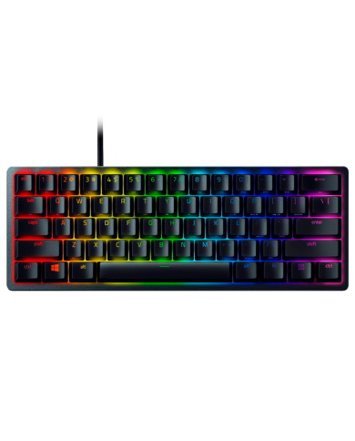Teclado mecánico Razer Hunstman Mini Negro 60 % Switch Red Inglés