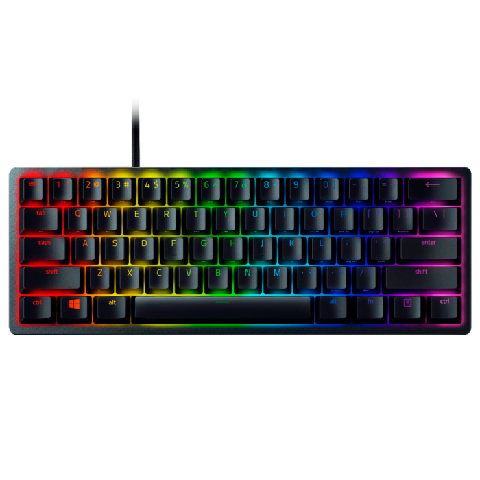 Teclado mecánico Razer Hunstman Mini Negro 60 % Switch Red Inglés