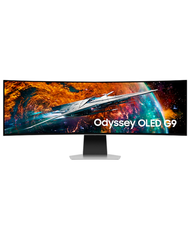 Monitor Gamer Samsung Odyssey G9 49" Curvo OLED, 240Hz, 0.03ms, 5120x1440