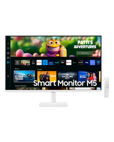 Monitor Samsung Smart M5 32" Blanco VA, 60Hz, 4ms, 1920 x 1080
