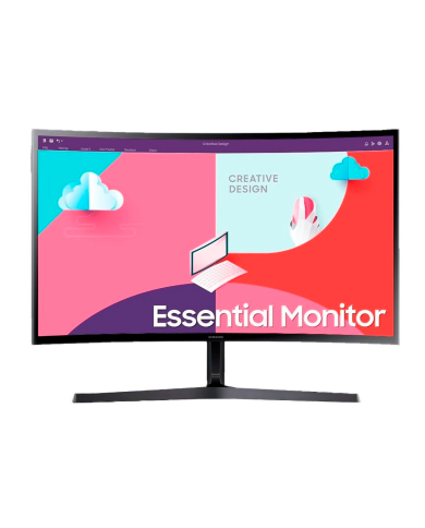 Monitor Samsung 24" Curvo VA, 75Hz, 4ms, AMD FreeSync, 1920x1080