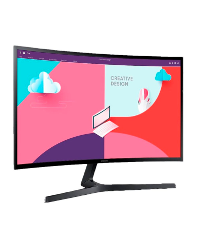 Monitor Samsung 24" Curvo VA, 75Hz, 4ms, AMD FreeSync, 1920x1080