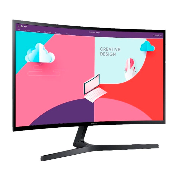 Monitor Samsung 24" Curvo VA, 75Hz, 4ms, AMD FreeSync, 1920x1080