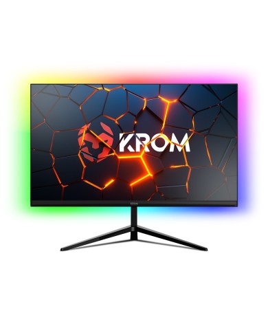 Monitor Gamer Krom Kertz 23.8" RGB 200Hz, 1ms, FHD, AMD Freesync & NVIDIA G-Sync
