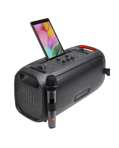 Parlante JBL PartyBox On-The-Go de 100W, IPX4, USB, RCA, TWS