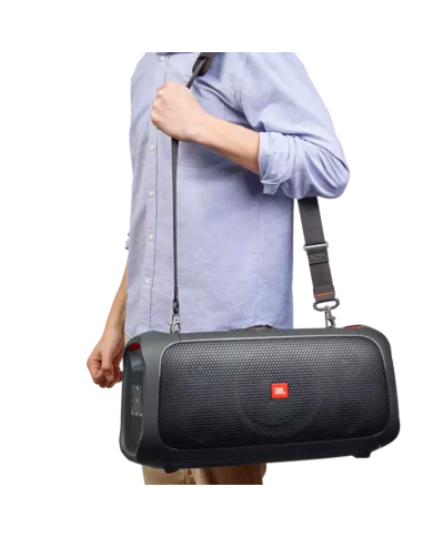 Parlante JBL PartyBox On-The-Go de 100W, IPX4, USB, RCA, TWS