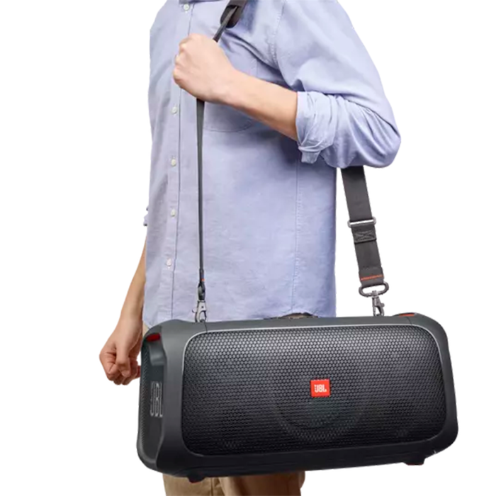 Parlante JBL PartyBox On-The-Go de 100W, IPX4, USB, RCA, TWS
