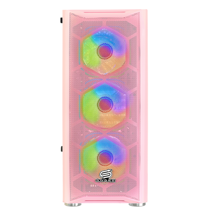 Pc Gamer Vibora Pink V0 AMD Ryzen 3 3200G, SSD 256GB, RAM 16 GB, W11P| Snake Gamer