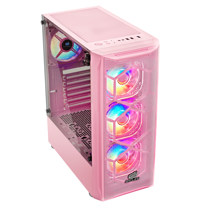 Pc Gamer Vibora Pink V0 AMD Ryzen 3 3200G, SSD 256GB, RAM 16 GB, W11P| Snake Gamer