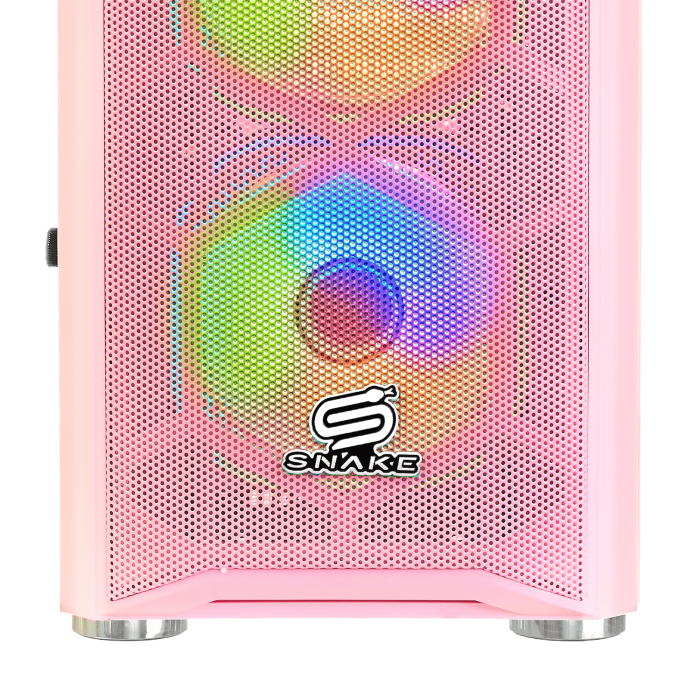 Pc Gamer Vibora Pink V0 AMD Ryzen 3 3200G, SSD 256GB, RAM 16 GB, W11P| Snake Gamer