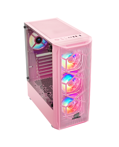 Pc Gamer Vibora Pink V1 AMD Ryzen 5 4600G, SSD 256GB, RAM 16 GB, W11P| Snake Gamer
