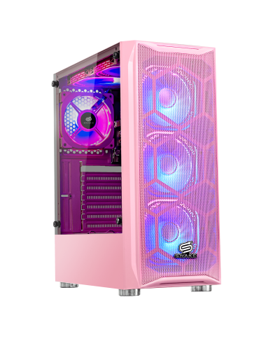 Pc Gamer Vibora Pink V1 AMD Ryzen 5 4600G, SSD 256GB, RAM 16 GB, W11P| Snake Gamer