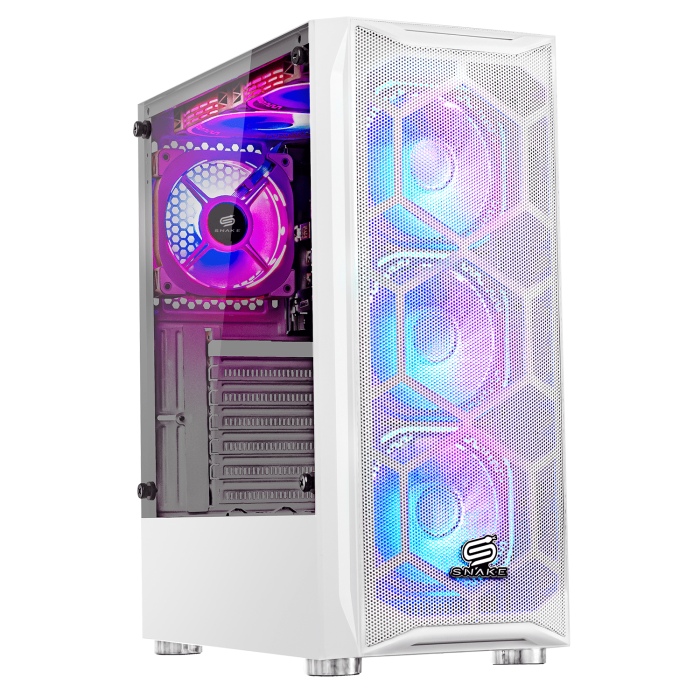 Pc Gamer Vibora White V0 AMD Ryzen 3 3200G, SSD 256GB, RAM 16 GB | Snake Gamer