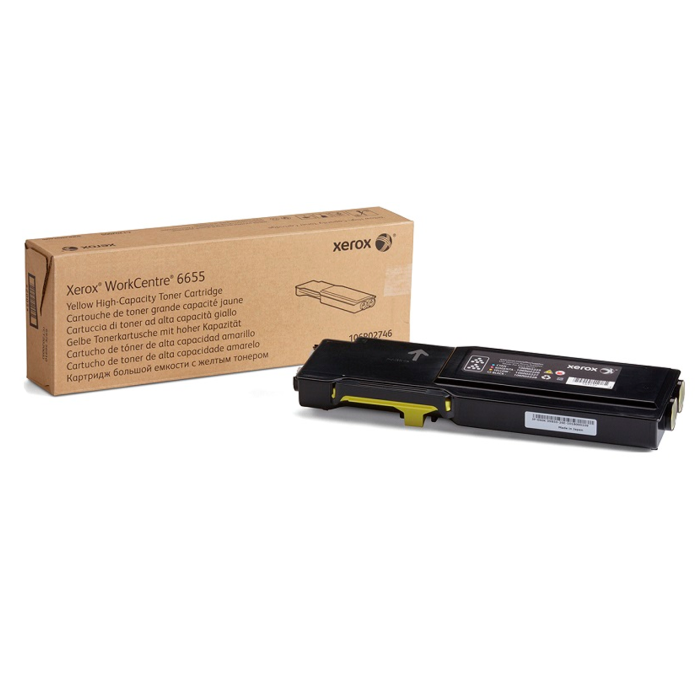 Toner Xerox 106R02754 para WorkCentre 6655 (7.500 Páginas, Amarillo)