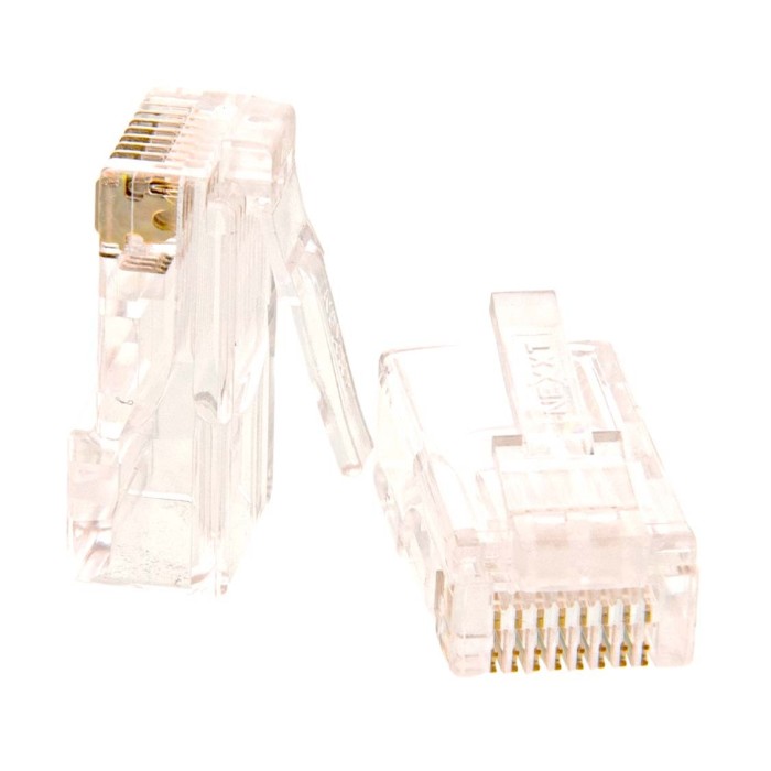 Conector RJ45 Nexxt Cat6 de 50 micras (bolsa de 100)