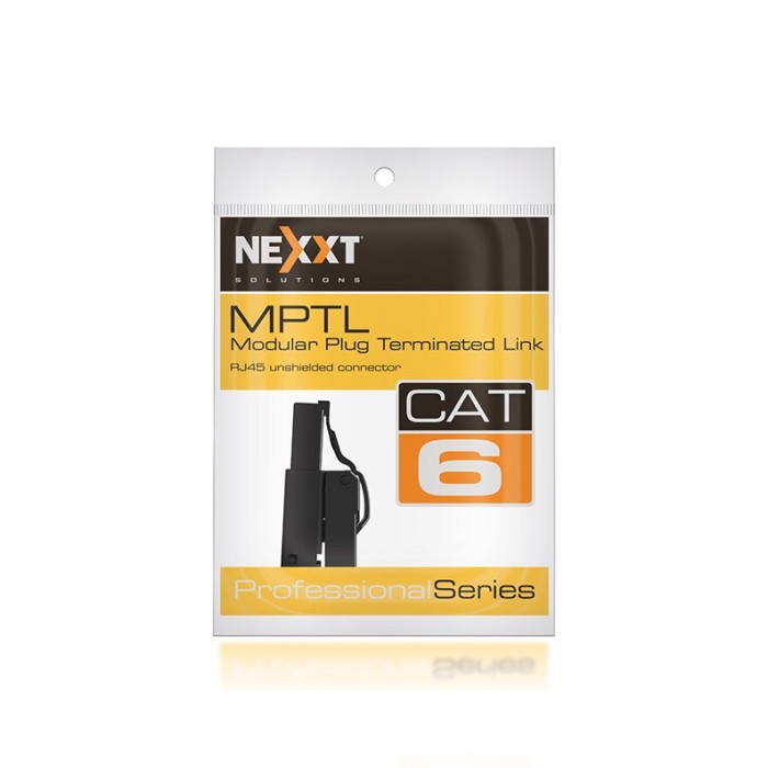 Conector modular Nexxt Cat.6, RJ45, no blindado bag