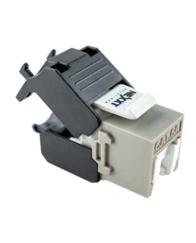 Modulo Keystone Cat6A GRIS tipo 110 portada
