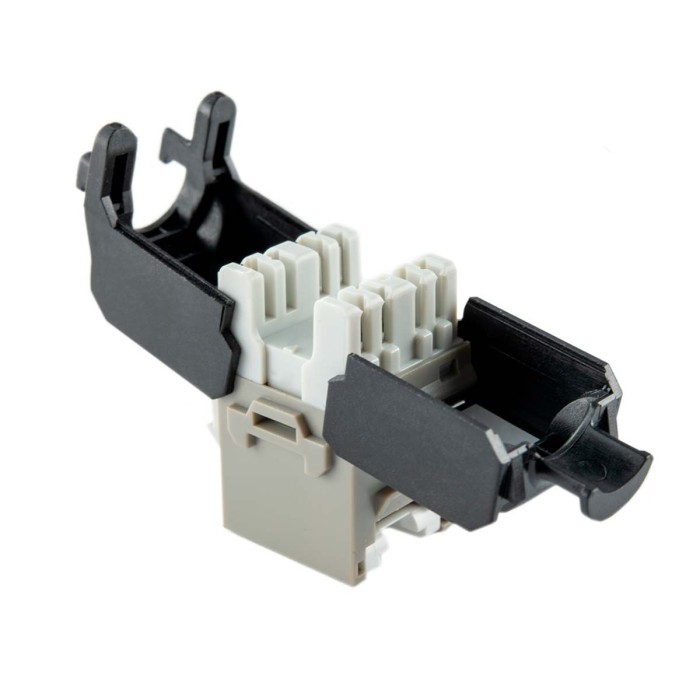 Modulo Keystone Cat6A GRIS tipo 110