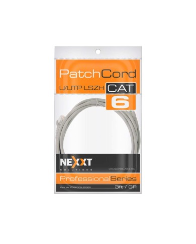 Cable De Red UTP Cat6, multifilar, con revestimiento tipo LSZH bag