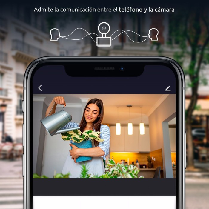 Cámara de Vigilancia para interiores Nexxt NHC-P710 Wi-Fi