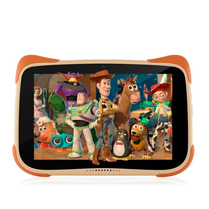 Tablet Kids Educacional 8” HD, 4GB Ram, 64GB, Android 13, Puppy Brown, WiFi