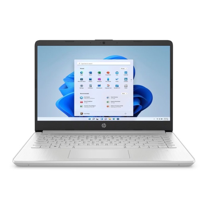 Notebook HP 14-FQ1011LA, Ryzen5 5300U, 8GB RAM, 256GB SSD W11H, 14"