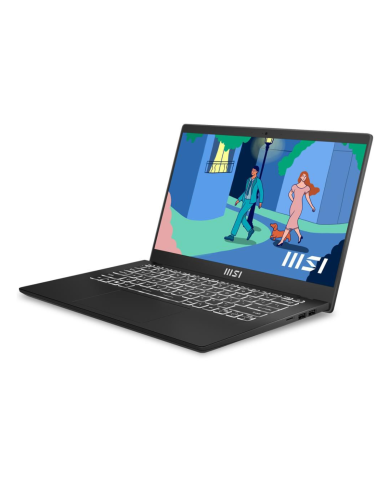 Notebook MSI Modern 14 C12M, I7-1255U, 16GB RAM, 512GB SSD, IRIS XE GRAPHICS, W11H, 14"