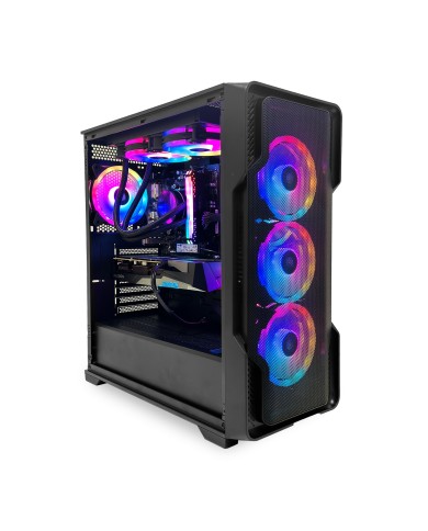 Pc Gamer Vibora Black V5 AMD Ryzen 7 5700X, RADEON RX 7600, SSD 1TB, RAM 32 GB, W11P | Snake Gamer