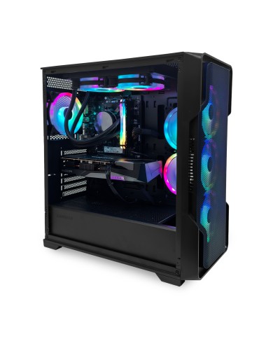 Pc Gamer Vibora Black V5 AMD Ryzen 7 5700X, RADEON RX 7600, SSD 1TB, RAM 32 GB, W11P | Snake Gamer