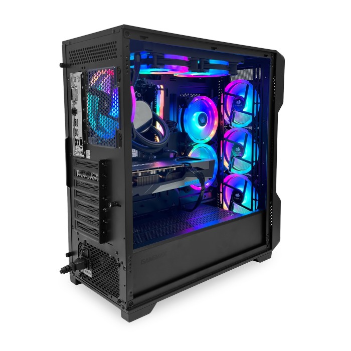 Pc Gamer Vibora Black V5 AMD Ryzen 7 5700X, RADEON RX 7600, SSD 1TB, RAM 32 GB, W11P | Snake Gamer