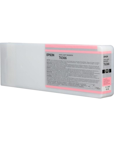 Cartucho de Tinta Epson T636600 | Magenta Vivo Claro, 700ml