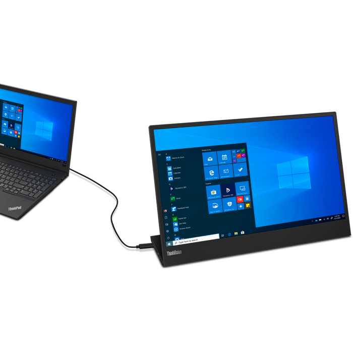 Monitor Lenovo portátil FHD ThinkVision M15 15,6" IPS, 60 Hz, 6ms, (USB tipo C)