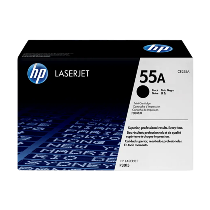 Cartucho de Toner HP 55A LaserJet Negro Original