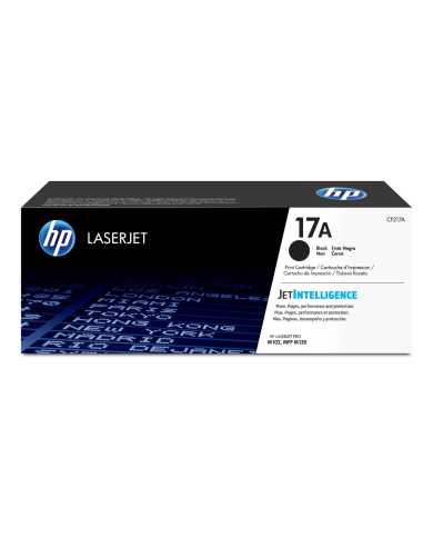 Cartucho de Toner HP 17A LaserJet Negro Original