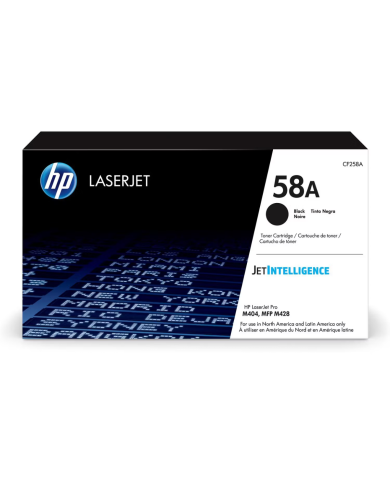 Cartucho de Toner HP 58A LaserJet Negro Original