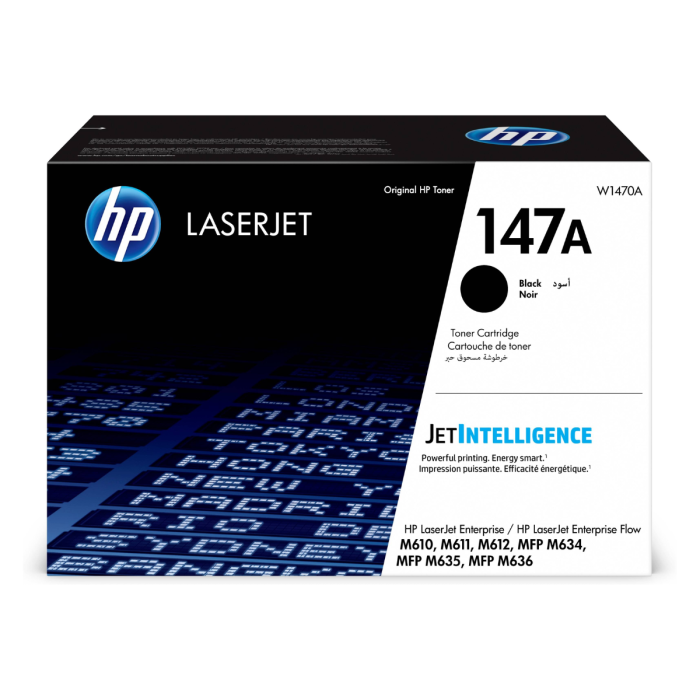 Cartucho de Toner HP 147A LaserJet Negro Original