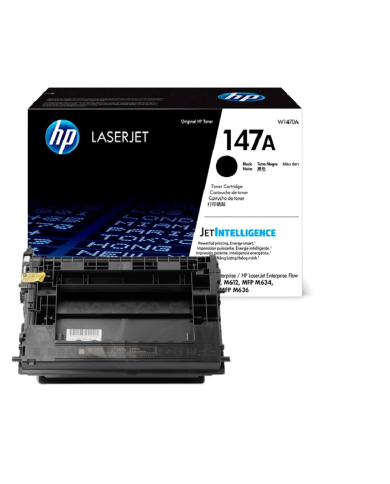 Cartucho de Toner HP 147A LaserJet Negro Original