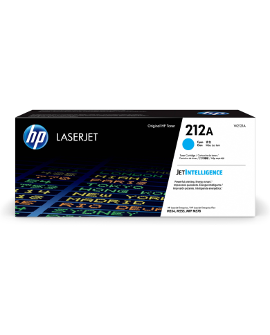 Cartucho de Toner HP 212A LaserJet Cian Original